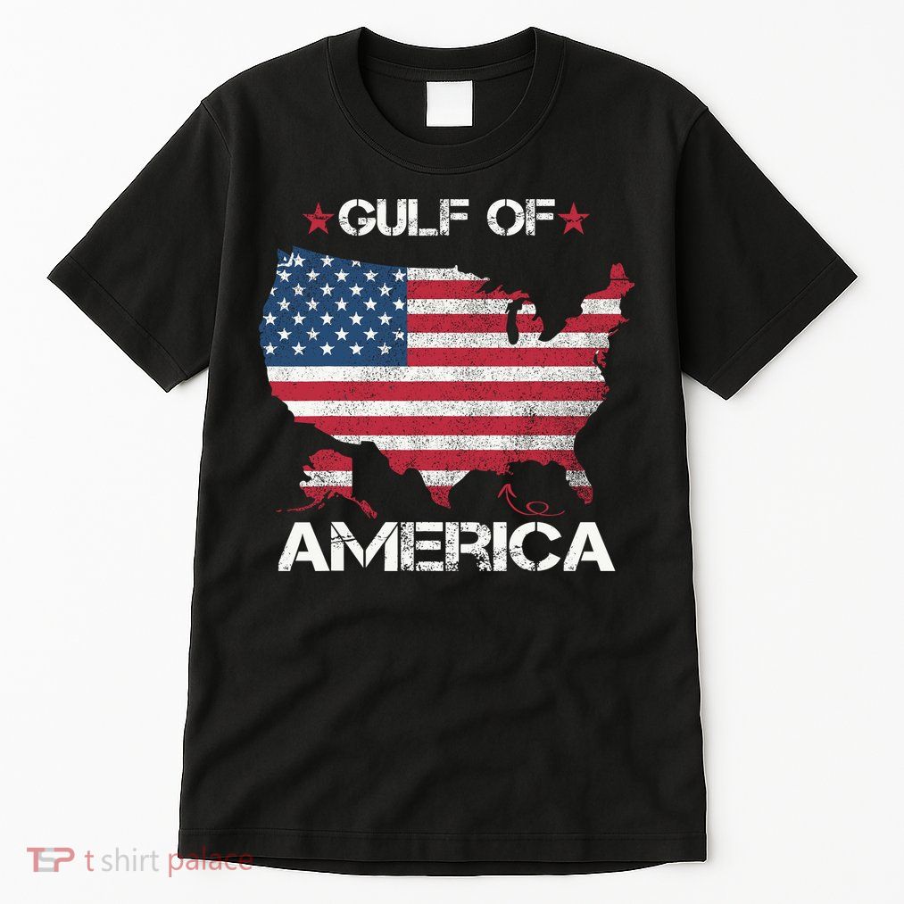Gulf Of Usa America 2025 AmericaS Gulf Mexico Us Map Tall T-Shirt