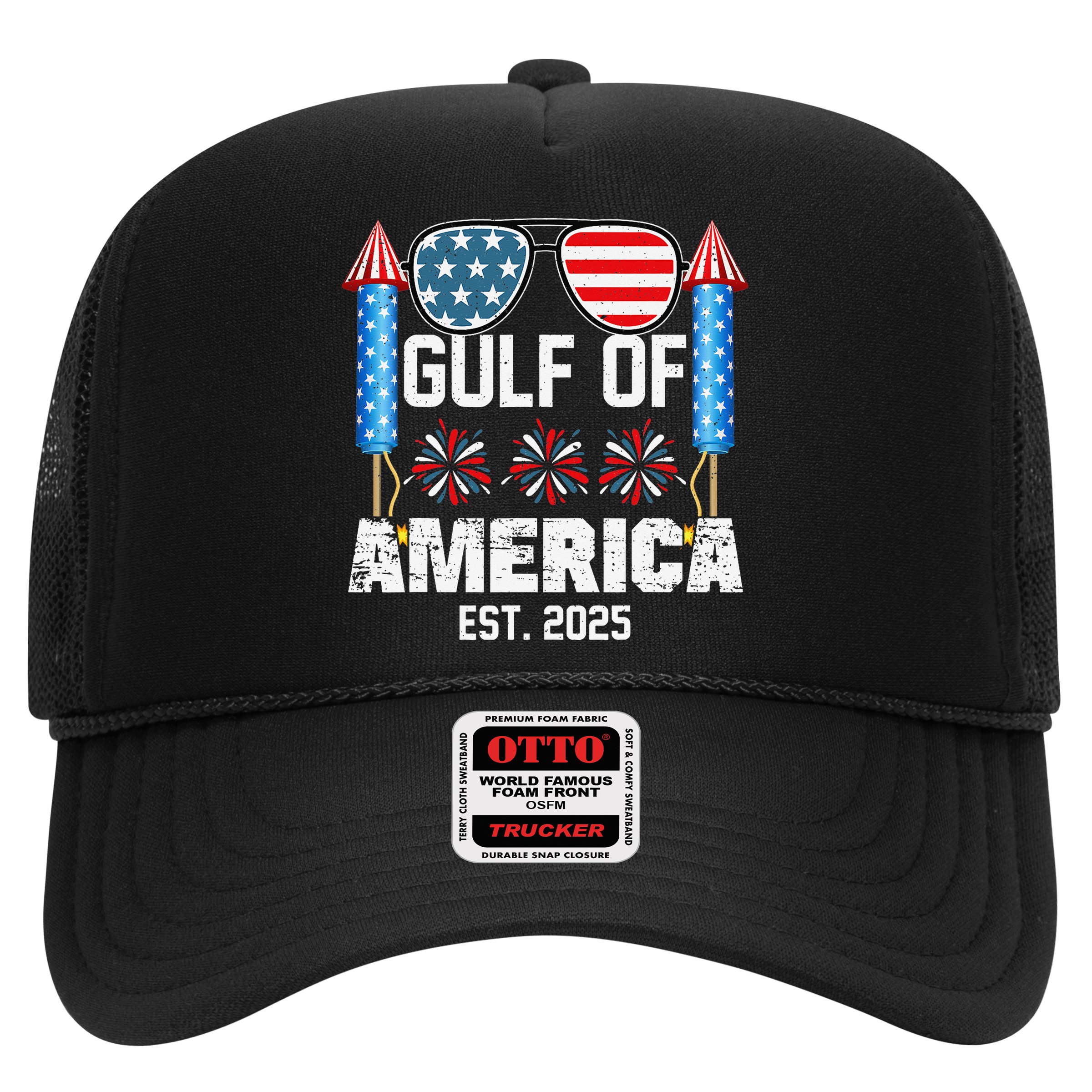 Gulf Of USA America Since 2025 4th Of July Sunglasses Hat