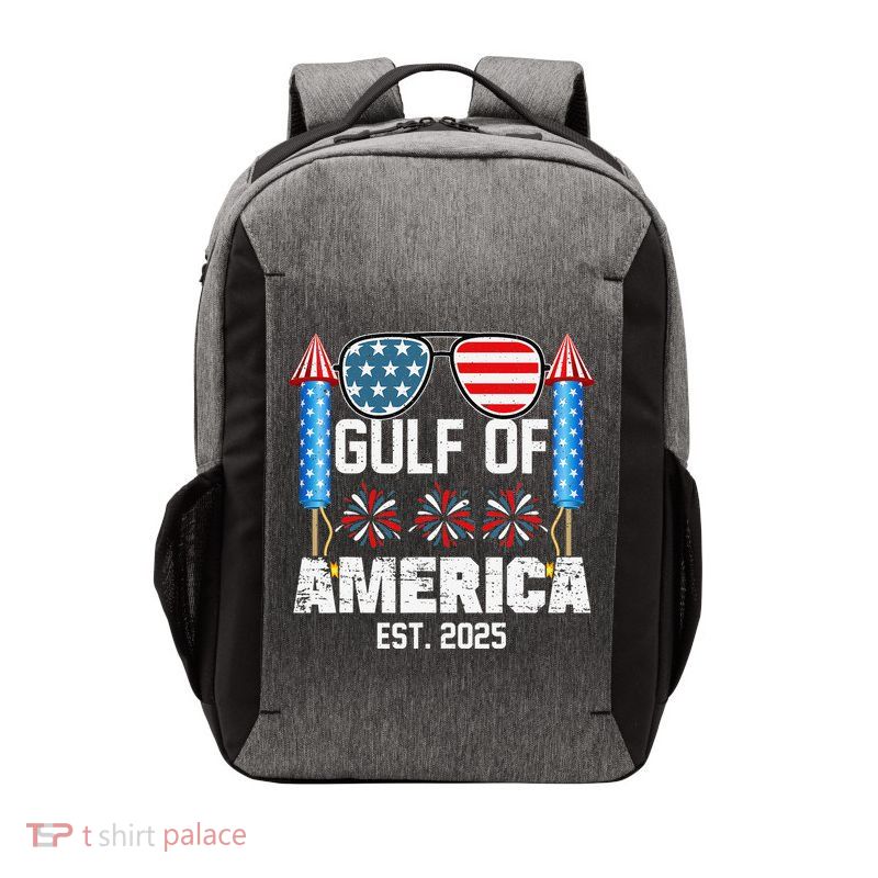 Gulf Of USA America Since 2025 4th Of July Sunglasses Vector Backpack