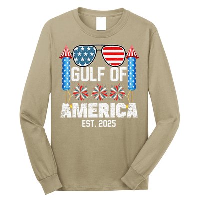 Gulf Of USA America Since 2025 4th Of July Sunglasses Long Sleeve Shirt