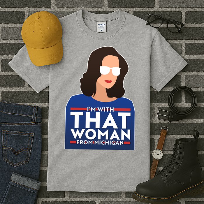 Gov Whitmer I'm With That Woman From Michigan Tall T-Shirt