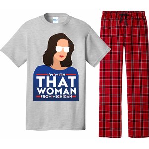 Gov Whitmer I'm With That Woman From Michigan Pajama Set