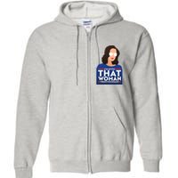 Gov Whitmer I'm With That Woman From Michigan Full Zip Hoodie