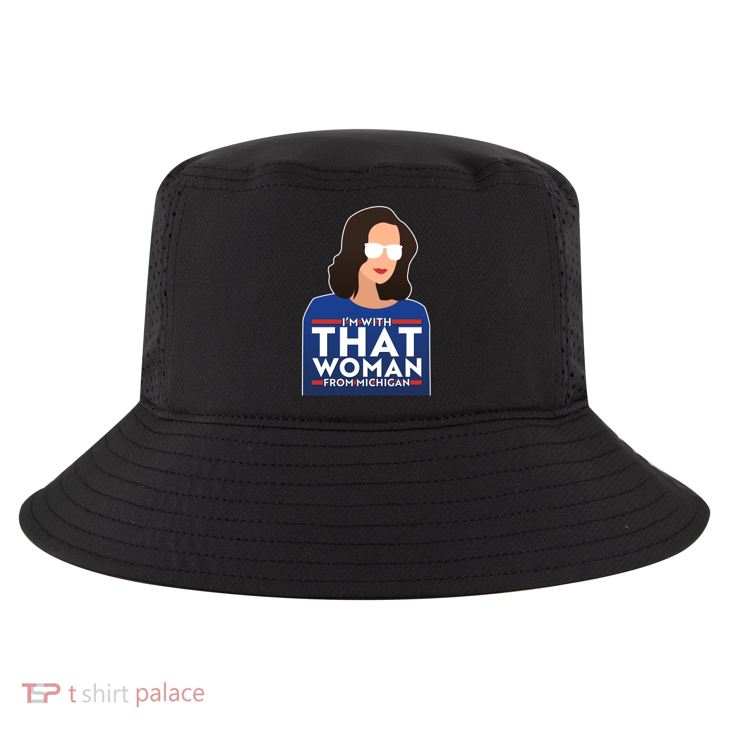 Gov Whitmer I'm With That Woman From Michigan Cool Comfort Performance Bucket Hat