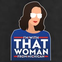 Gov Whitmer I'm With That Woman From Michigan Cool Comfort Performance Bucket Hat