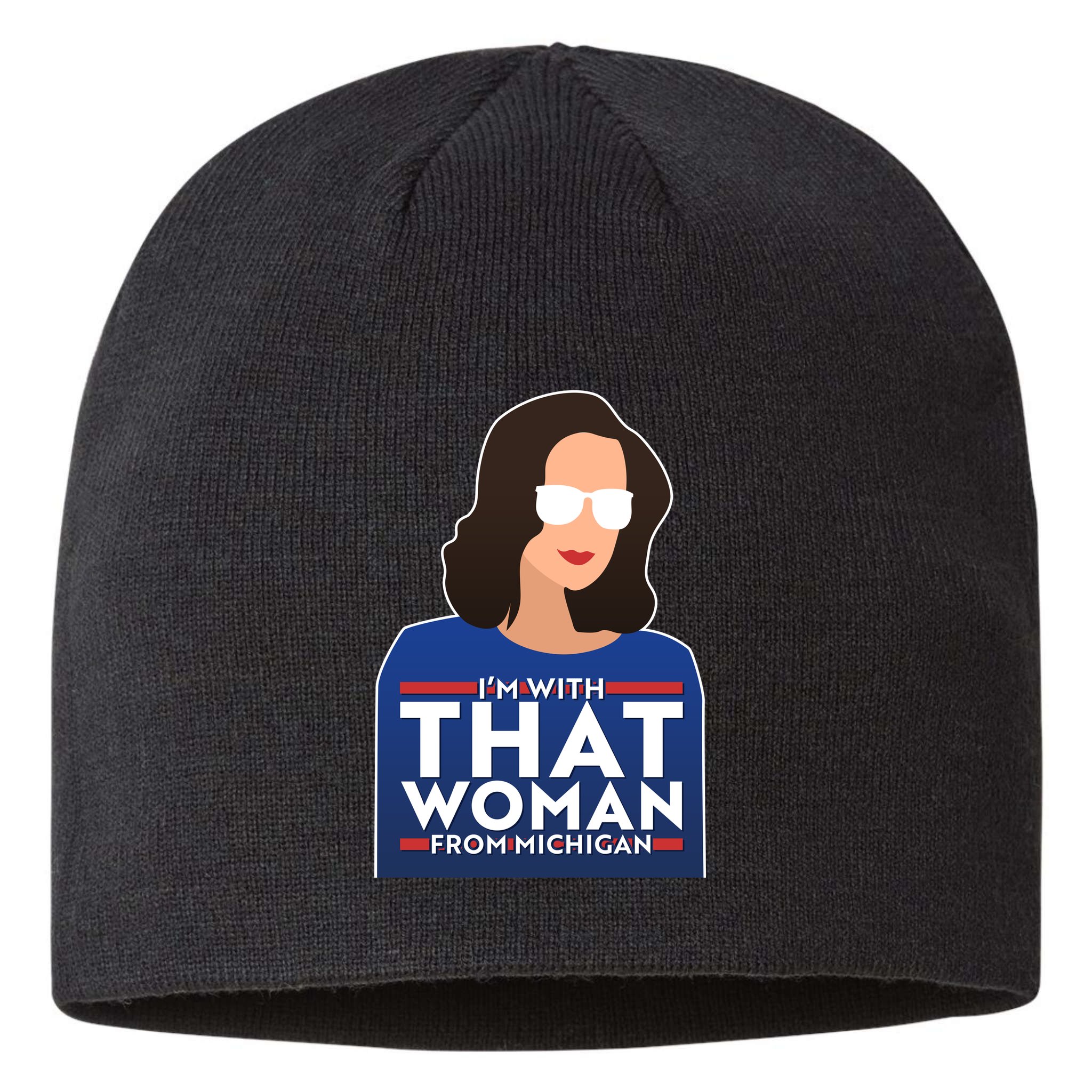 Gov Whitmer I'm With That Woman From Michigan Sustainable Beanie