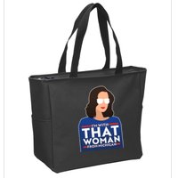 Gov Whitmer I'm With That Woman From Michigan Zip Tote Bag