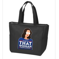 Gov Whitmer I'm With That Woman From Michigan Zip Tote Bag