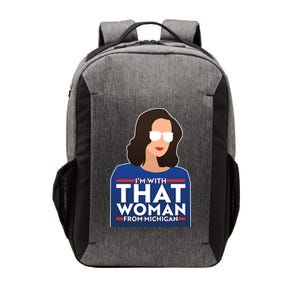 Gov Whitmer I'm With That Woman From Michigan Vector Backpack