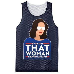 Gov Whitmer I'm With That Woman From Michigan Mesh Reversible Basketball Jersey Tank