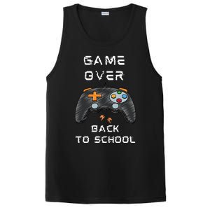 Game OverFunny Video Game Back To School Tee For Gamers Gift PosiCharge Competitor Tank