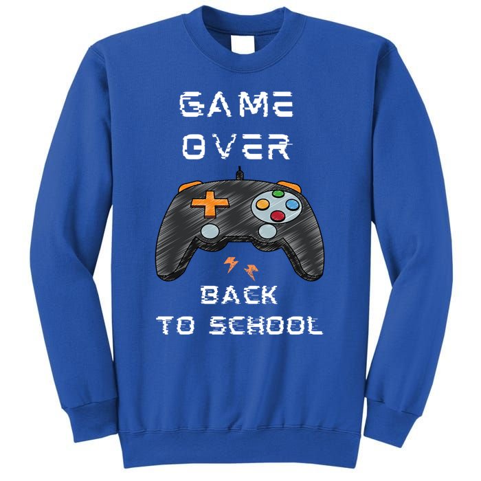 Game OverFunny Video Game Back To School Tee For Gamers Gift Sweatshirt