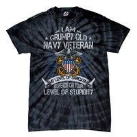 Grumpy Old Veteran Tee Pride Na Vy Sarcasm | Retired Gift Tie-Dye T-Shirt