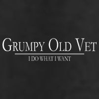 Grumpy Old Vet I Do What I Want 7 Panel Mesh Trucker Snapback Hat