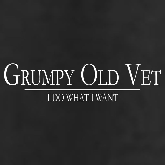 Grumpy Old Vet I Do What I Want 7 Panel Mesh Trucker Snapback Hat