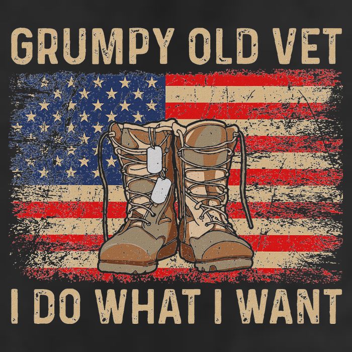 Grumpy Old Vet I Do What I Want 15oz Campfire Ceramic Mug