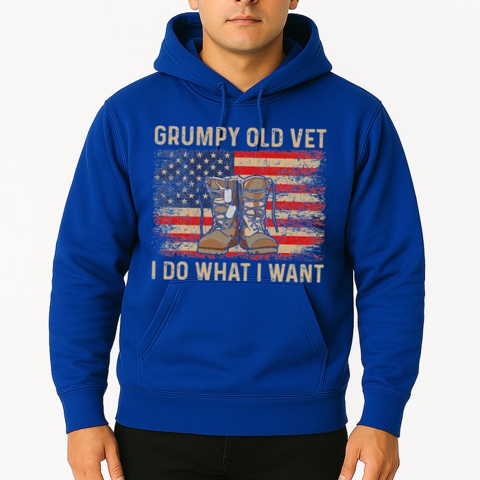 Grumpy Old Vet I Do What I Want Hoodie