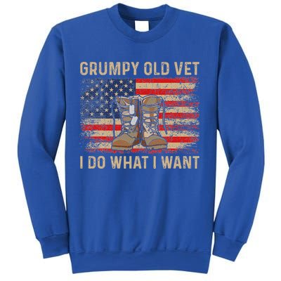 Grumpy Old Vet I Do What I Want Sweatshirt