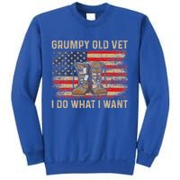 Grumpy Old Vet I Do What I Want Sweatshirt