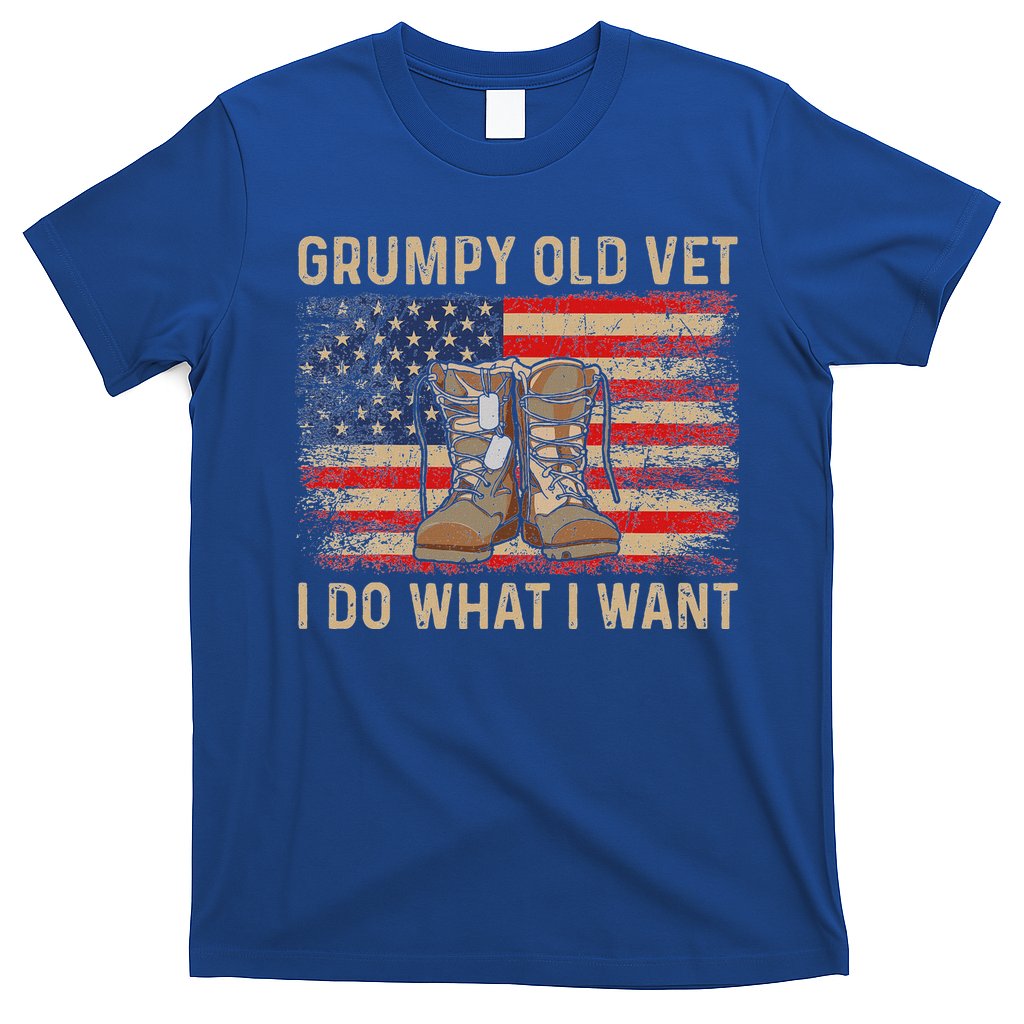 Grumpy Old Vet I Do What I Want T-Shirt
