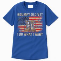 Grumpy Old Vet I Do What I Want Tall T-Shirt