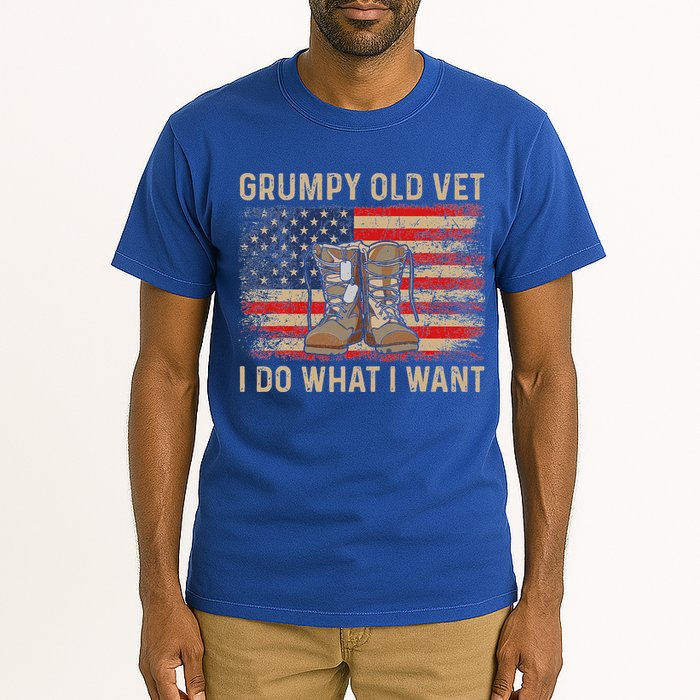 Grumpy Old Vet I Do What I Want Tall T-Shirt