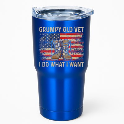 Grumpy Old Vet I Do What I Want Tumbler