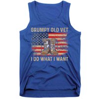 Grumpy Old Vet I Do What I Want Tank Top