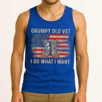 Grumpy Old Vet I Do What I Want Tank Top