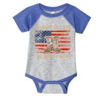 Grumpy Old Vet I Do What I Want Infant Baby Jersey Bodysuit