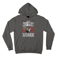 Grumpy Old Veteran Tee Pride Army Sarcasm Retired Hoodie