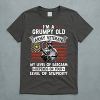 Grumpy Old Veteran Tee Pride Army Sarcasm Retired T-Shirt