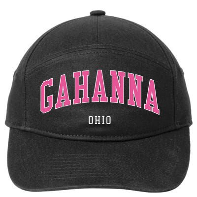 Gahanna Ohio Vintage 7-Panel Snapback Hat