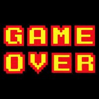 Game Over Vintage Retro Video Games Gaming Gift Arcade Backpack
