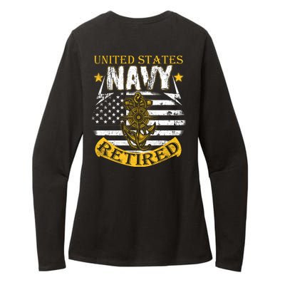 Grumpy Old Veteran Tee Pride Na Vy Sarcasm | Retired Gift Womens CVC Long Sleeve Shirt