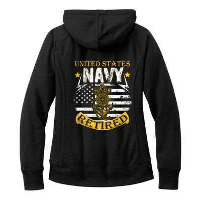 Grumpy Old Veteran Tee Pride Na Vy Sarcasm | Retired Gift Women's Fleece Hoodie