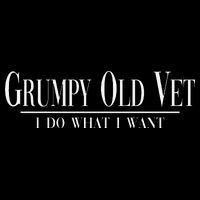 Grumpy Old Vet I Do What I Want Funny Veteran 16 in Basic Backpack