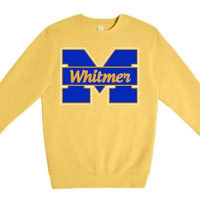 Governor Whitmer Michigan Logo  Premium Crewneck Sweatshirt