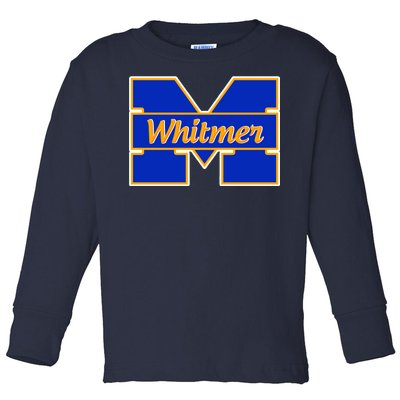 Governor Whitmer Michigan Logo  Toddler Long Sleeve Shirt