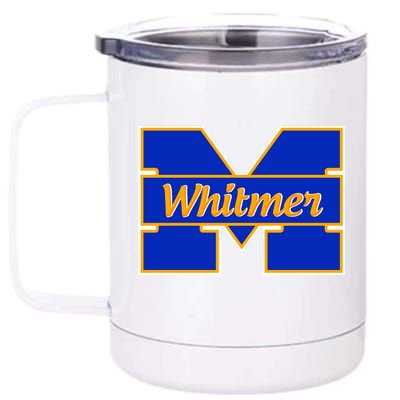 Governor Whitmer Michigan Logo  12 oz Stainless Steel Tumbler Cup