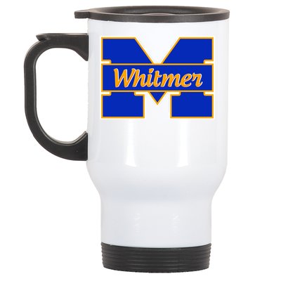 Governor Whitmer Michigan Logo  Stainless Steel Travel Mug