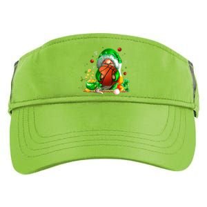 Gnome Basketball St Patricks Day Leprechaun Shamrock Boy Kid  Adult Drive Performance Visor