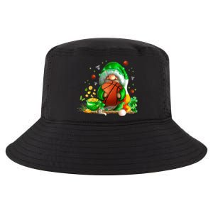 Gnome Basketball St Patricks Day Leprechaun Shamrock Boy Kid  Cool Comfort Performance Bucket Hat