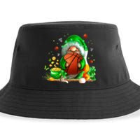 Gnome Basketball St Patricks Day Leprechaun Shamrock Boy Kid  Sustainable Bucket Hat