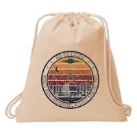 Go Outside Worst Case Scenario Bigfoot Kills You Sasquatch.Png Drawstring Bag