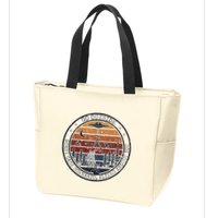 Go Outside Worst Case Scenario Bigfoot Kills You Sasquatch.Png Zip Tote Bag