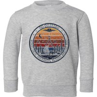 Go Outside Worst Case Scenario Bigfoot Kills You Sasquatch.Png Toddler Sweatshirt