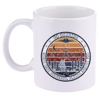 Go Outside Worst Case Scenario Bigfoot Kills You Sasquatch.Png 11oz C Handle Ceramic Mug