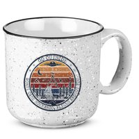 Go Outside Worst Case Scenario Bigfoot Kills You Sasquatch.Png 15oz Campfire Ceramic Mug