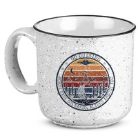 Go Outside Worst Case Scenario Bigfoot Kills You Sasquatch.Png 15oz Campfire Ceramic Mug